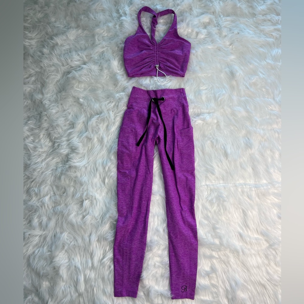 Bombshell Sportswear Purple Set